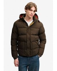 Superdry - Steppjacke Outdoor Everest Puffer Jkt Kunstfaser, Relaxed Fit - Lyst