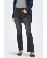 ONLY - Bootcut-Jeans ONLSARAH VIS BUT MID FLARED DNM BOX - Lyst