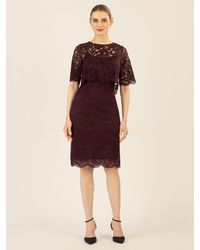Apart - Abendkleid aus Kleid und Bolerojäckchen - Lyst