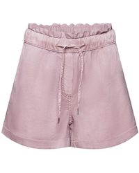 Esprit - Pull-on-Shorts aus Twill (1-tlg) - Lyst