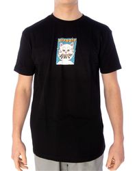 RIPNDIP - T-Shirt Blunt Face, G XL, F black - Lyst