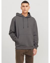 Jack & Jones - Kapuzensweatshirt JJEBRADLEY SWEAT HOOD NOOS mit Känguru Tasche - Lyst
