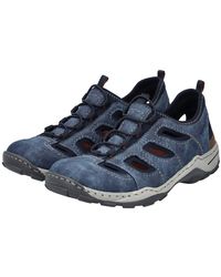 Rieker - Slipper Trekking Schuh, Sandale, Sommerschuh Mit Praktischem Gummizug - Lyst