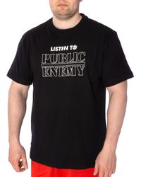 Element - T-Shirt Pexe Listen To, G L, F flint blk - Lyst