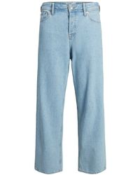 Jack & Jones - Regular-- Comfort Fit Jeans MIKE ORIGINAL JOS Mid Waist Reg Basic 5446 in Blau - Lyst