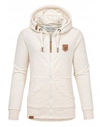REPUBLIX - Sweatjacke Freya Damen Hoodie Sweatshirt Pullover Zipper Jacke - Lyst