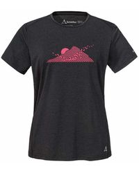 Schoeffel - Rundhalsshirt Circ Sulten - Lyst