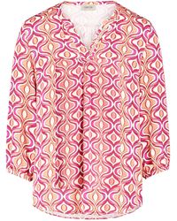 Cartoon - Blusentop Bluse Kurz 3/4 Arm - Lyst