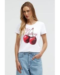 SENSES.THE LABEL - Rundhalsshirt Mit Baumwolle - Lyst