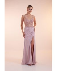 Unique - Abendkleid TIMELESS ROSE DRESS - Lyst
