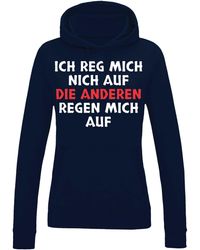 Youth Designz - Kapuzenpullover Die anderen regen mich auf - Lyst
