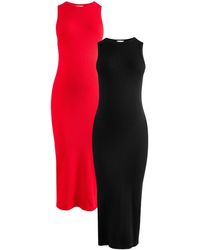 Next - Umstandskleid Nahtlose Kleider im 2er-Pack, Umstandsmode (2-tlg) - Lyst