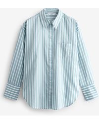Next - Langarmbluse Oversize-Hemd aus Baumwolle (1-tlg) - Lyst
