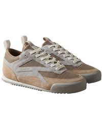 Calvin Klein - Low Pro Runner Mix Mat Sneaker Freizeitschuh, Halbschuh, Schnürschuh Mit Seitlichem Logoschriftzug - Lyst