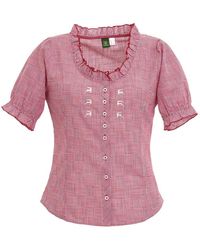 OS-Trachten - Trachtenbluse 451000-3515 (1-tlg) - Lyst