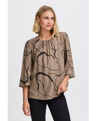 Fransa - Kurzarmbluse FRARIANA BL 3 - Lyst