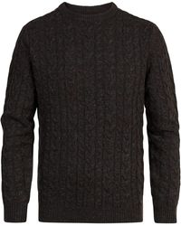Petrol Industries - Strickpullover Pullover mit Zopfmuster Bering - Lyst