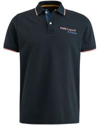 PME LEGEND - T-Shirt Short sleeve polo stretch pique - Lyst
