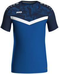 JAKÒ - Kurzarmshirt T-Shirt Iconic royal/marine - Lyst