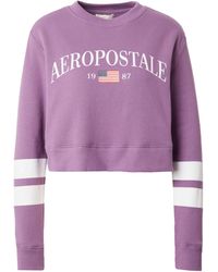 Aéropostale - Sweatshirt USA (1-tlg) Plain/ohne Details - Lyst