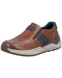 Rieker - Slip-On Sneaker Schlüpfschuh, Slipper, Halbschuh, Freizeitschuh Mit Kontrastbesatz - Lyst