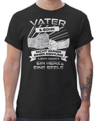 Shirtracer - T-Shirt nicht immer einer Meinung, Vater und Sohn Geschenk, V Papa - Lyst