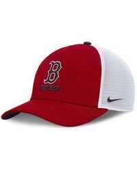 Nike - Baseball Cap Cap Boston Sox Rise 5 Panel Trucker - Lyst