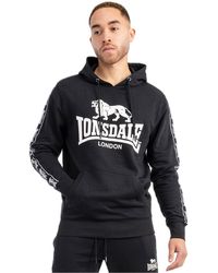 Lonsdale London - Hoodie Kapuzenpullover Scousburgh - Lyst