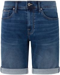 Pepe Jeans - Jeansshorts mit umgeschlagenem Bund - Lyst