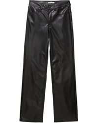 Tom Tailor - Bermudas fake leather straight leg pant - Lyst
