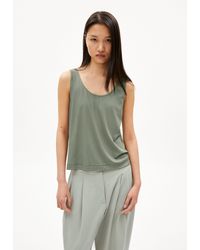 ARMEDANGELS - Shirttop MINAAMI Ripp-Top aus TM Lyocell Mix (1-tlg., Regular Fit) empty - Lyst