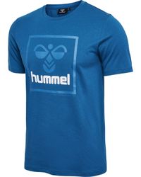 Hummel - HmlISAM 2.0 T-SHIRT DARK BLUE - Lyst