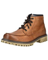 Bugatti - Stiefelette Leder Schnürstiefelette - Lyst
