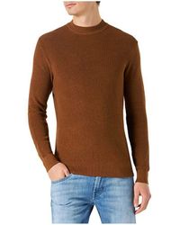 Tom Tailor - Sweatshirt braun (1-tlg) - Lyst