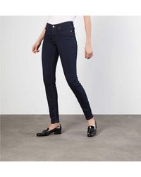 M·a·c - Stretch-Jeans Dream Skinny Dark Rinsewash 5402-90-0355L D801 - Lyst
