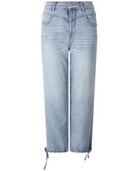 Rich & Royal - Regular-fit-Jeans slouchy light organic re, denim blue - Lyst