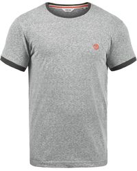 Solid - T-Shirt SDBennTee Kurzarmshirt mit farblich abgesetztem Kragen und Ärmelsaum. - Lyst