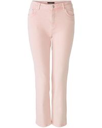 Ouí - Regular-fit- Jeans, apricot red - Lyst