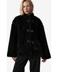 Next - Fellimitatjacke Duffeljacke aus Teddyfell (1-St) - Lyst