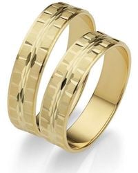 Firetti - Trauring Schmuck Geschenk 375 Hochzeit Ehering "Liebe" Made - Lyst