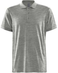 C.r.a.f.t - Poloshirt Core Blend Polo Shirt - Lyst