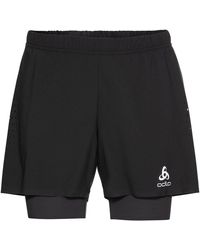 Odlo - Laufshorts 2-in-1 Shorts ZEROWEIGHT 5 INC - Lyst