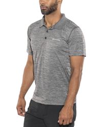 Columbia T-Shirt »Zero Rules Polo Shirt Herren« - Grau