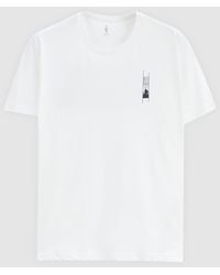 D'S Damat - Twn – T-Shirt aus 100 % Baumwolle mit normaler Passform - Lyst