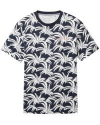 Tom Tailor - Allover printed t-shirt - Lyst