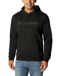 Columbia - Rollkragenpullover CSC Basic Logo II Hoodie BLACK, BRANDED SHADOW GRAPHIC - Lyst