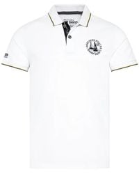 Camp David - Poloshirt CRUISE NORTH Kurzarmshirt mit Polokragen (-tlg., 1) - Lyst