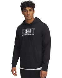 Under Armour - ® Kapuzenpullover Rival Terry Logo Hood 1390141 - Lyst