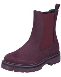 Rieker - Winterboots Stiefelette, Chelseaboots Mit Warmfutter Und Stretcheinsatz - Lyst