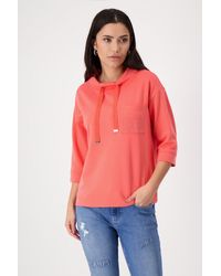 Monari - Shirtbluse Sweatshirt - Lyst